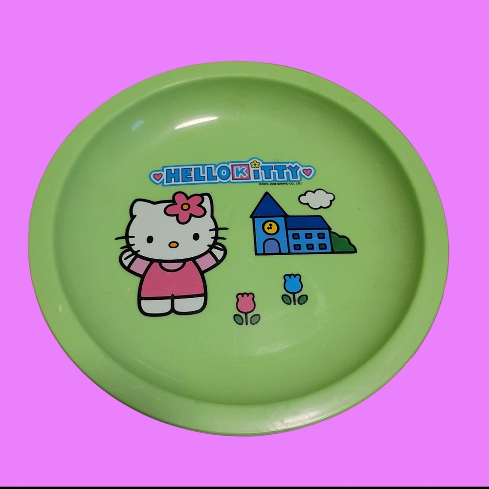 HELLO KITTY Plastic Plate